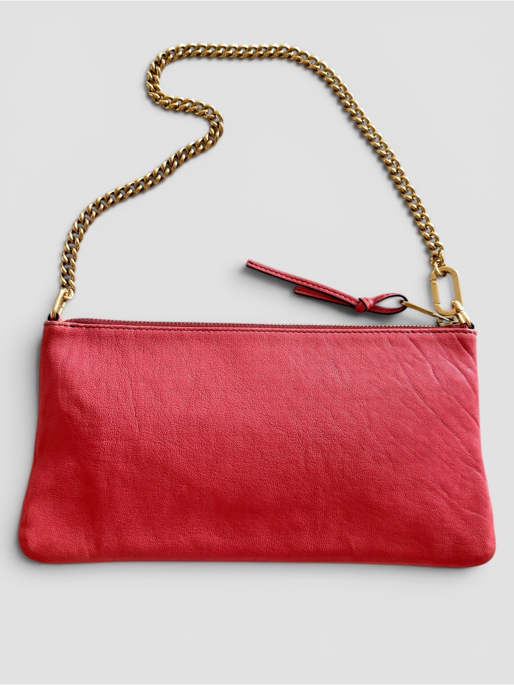 Chloe Multicolor Leather Envelope Flap Chain Clutch - Picture 2 of 15
